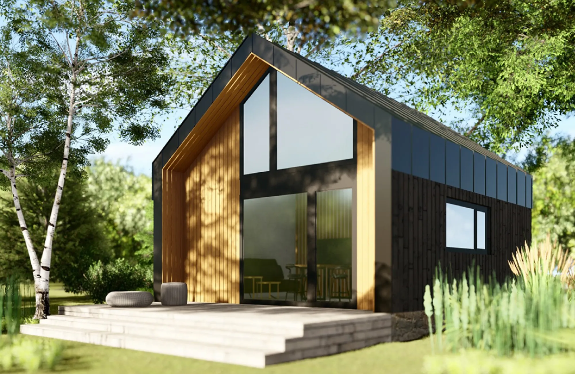 Dům 565 - Moderní levná dřevostavba