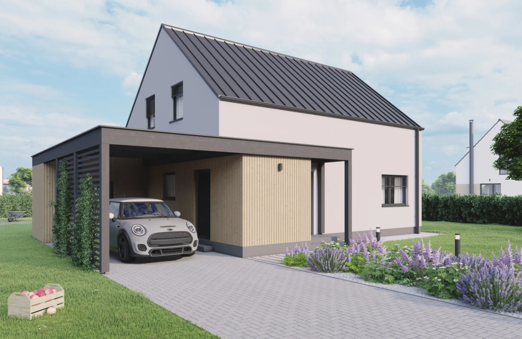 Dům 495 - Moderní dům 5kk, sedlová střecha
