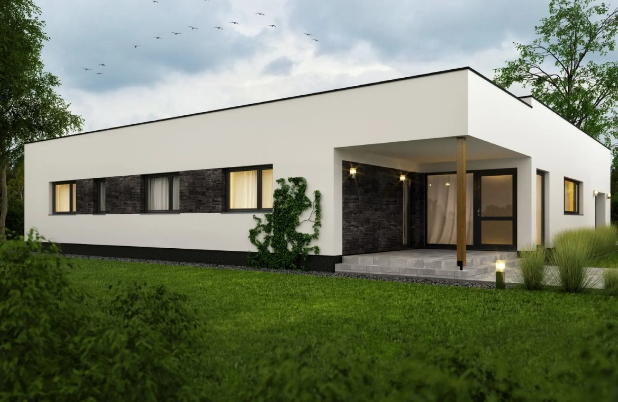 Dům 539 - Moderní bungalov 5kk, garáž